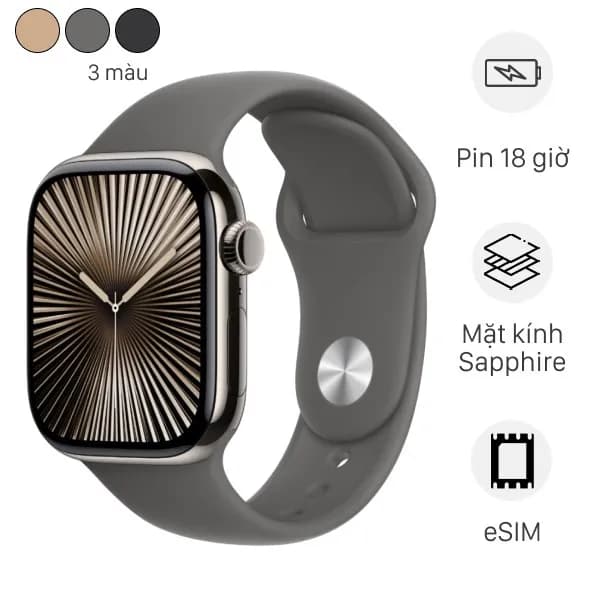 Top 1 so sánh giá Apple Watch Series 10 GPS + Cellular 46mm viền nhôm dây thể thao - Tìm sản phẩm giá rẻ nhất - Ảnh 66
