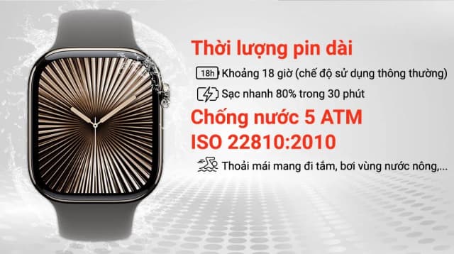 Top 1 so sánh giá Apple Watch Series 10 GPS + Cellular 46mm viền Titanium dây thể thao - Tìm sản phẩm giá rẻ nhất - Ảnh 10