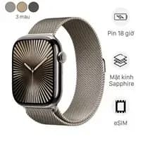 So sánh giá Apple Watch Series 10 GPS + Cellular 46mm viền Titanium dây Milan rẻ nhất? - Ảnh 5