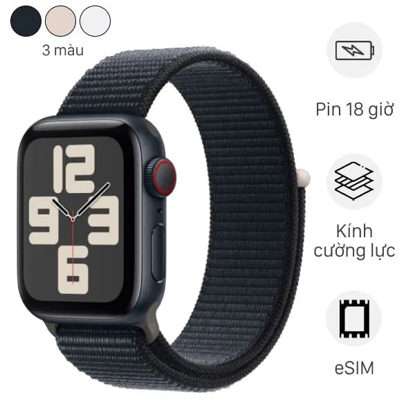 So sánh giá Apple Watch SE 2 GPS 40mm viền nhôm dây vải rẻ nhất? - Ảnh 3