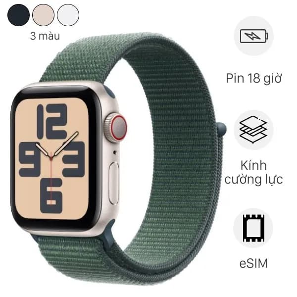So sánh giá Apple Watch SE 2 GPS 40mm viền nhôm dây vải rẻ nhất? - Ảnh 6