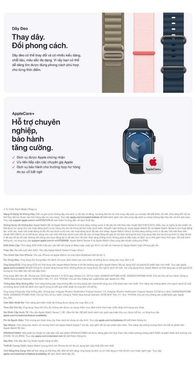 Top 1 so sánh giá Apple Watch SE 2 GPS + Cellular 44mm viền nhôm dây vải - Tìm sản phẩm giá rẻ nhất - Ảnh 17