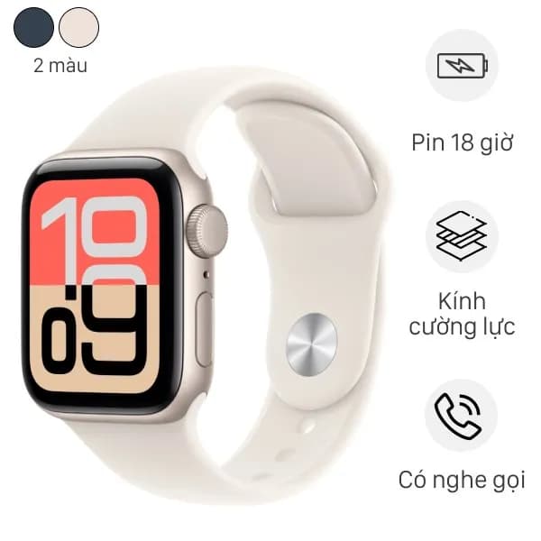 So sánh giá Apple Watch SE 3 GPS 40mm viền nhôm dây thể thao rẻ nhất? - Ảnh 3