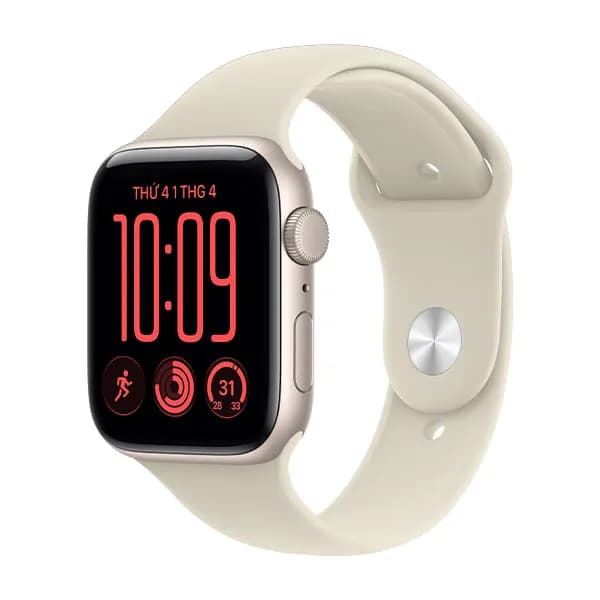 Apple Watch SE 3 GPS 44mm viền nhôm dây thể thao 2026 - Ảnh 3