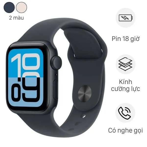 Apple Watch SE 3 GPS + Cellular 40mm viền nhôm dây thể thao - Giá rẻ nhất hôm nay - Ảnh 9