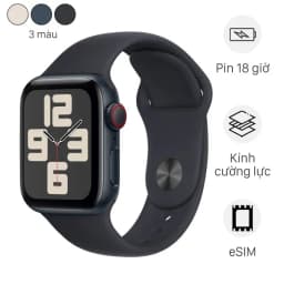 Apple Watch SE 3 GPS + Cellular 44mm viền nhôm dây thể thao - Giá rẻ nhất hôm nay - Ảnh 11