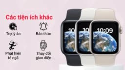Apple Watch SE 3 GPS + Cellular 44mm viền nhôm dây thể thao - Giá rẻ nhất hôm nay - Ảnh 16