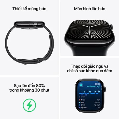Top 1 so sánh giá Apple Watch Series 10 GPS + Cellular 42mm viền nhôm dây vải - Tìm sản phẩm giá rẻ nhất - Ảnh 12