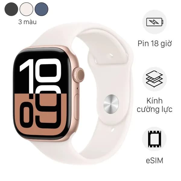 Top 1 so sánh giá Apple Watch Series 10 GPS + Cellular 42mm viền nhôm dây vải - Tìm sản phẩm giá rẻ nhất - Ảnh 52