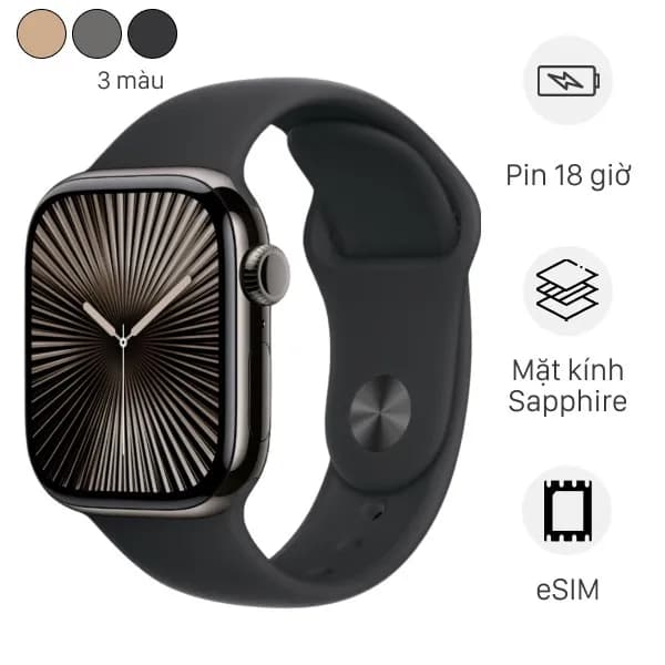 Top 1 so sánh giá Apple Watch Series 10 GPS + Cellular 42mm viền nhôm dây vải - Tìm sản phẩm giá rẻ nhất - Ảnh 69
