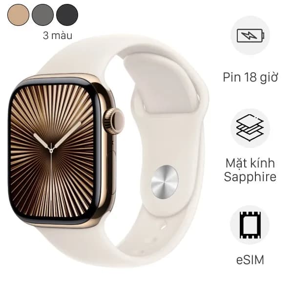 Top 1 so sánh giá Apple Watch Series 10 GPS + Cellular 42mm viền nhôm dây vải - Tìm sản phẩm giá rẻ nhất - Ảnh 75