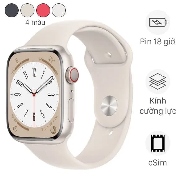 Top 1 so sánh giá Apple Watch Series 10 GPS + Cellular 42mm viền nhôm dây vải - Tìm sản phẩm giá rẻ nhất - Ảnh 93
