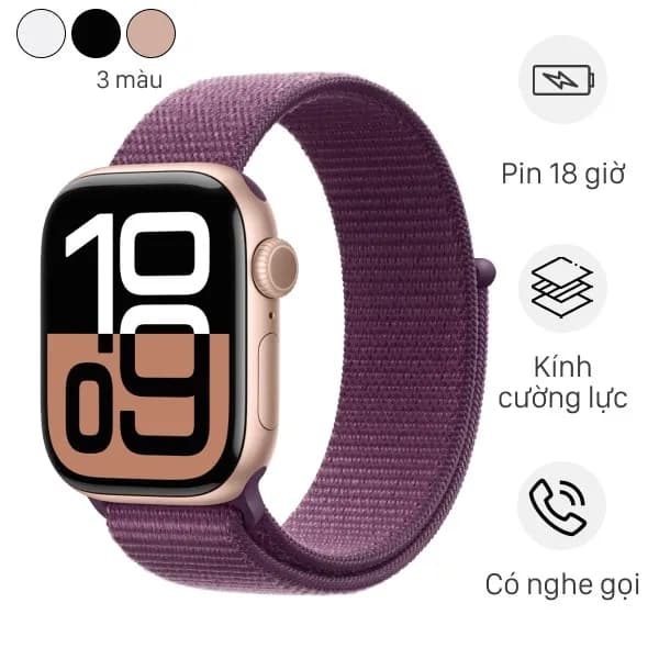 Top 1 so sánh giá Apple Watch Series 10 GPS + Cellular 46mm viền nhôm dây vải - Tìm sản phẩm giá rẻ nhất - Ảnh 79