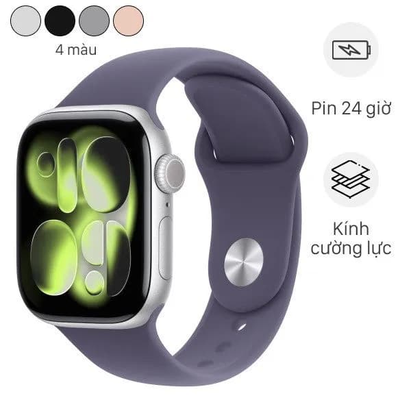 So sánh giá Apple Watch Series 11 GPS 42mm viền nhôm dây thể thao rẻ nhất? - Ảnh 14