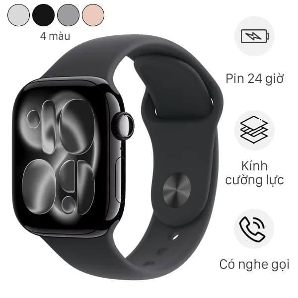 So sánh giá Apple Watch Series 11 GPS 42mm viền nhôm dây thể thao rẻ nhất? - Ảnh 19