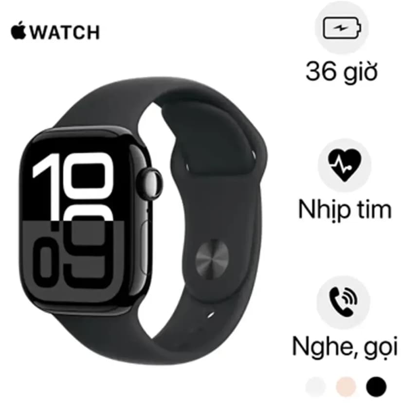 Apple Watch Series 12 GPS 46mm viền nhôm dây silicone - Giá rẻ nhất hôm nay - Ảnh 2