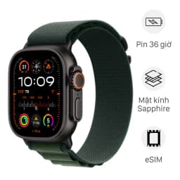 Đồng hồ thông minh Apple Watch Ultra 2 GPS + Cellular 49mm viền Titanium dây Alpine
