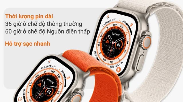 Top 1 so sánh giá Apple Watch Ultra 2 GPS + Cellular 49mm viền Titanium dây Ocean - Tìm sản phẩm giá rẻ nhất - Ảnh 53