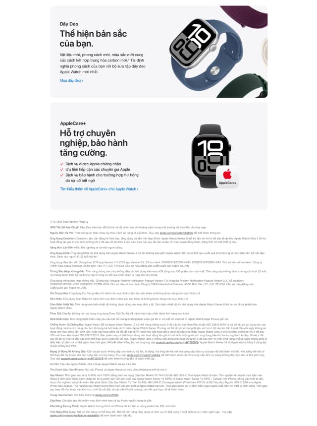 Top 1 so sánh giá Apple Watch Ultra 2 GPS + Cellular 49mm viền Titanium dây Ocean - Tìm sản phẩm giá rẻ nhất - Ảnh 70