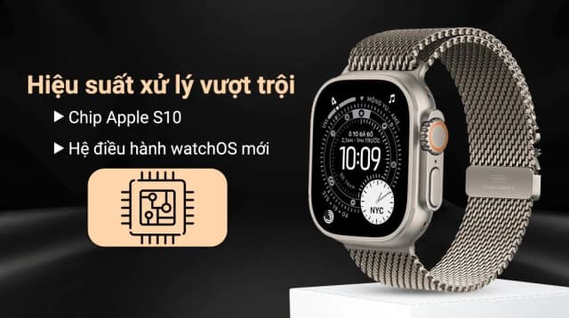 So sánh giá Apple Watch Ultra 3 GPS + Cellular 49mm viền Titanium dây Milan rẻ nhất? - Ảnh 8