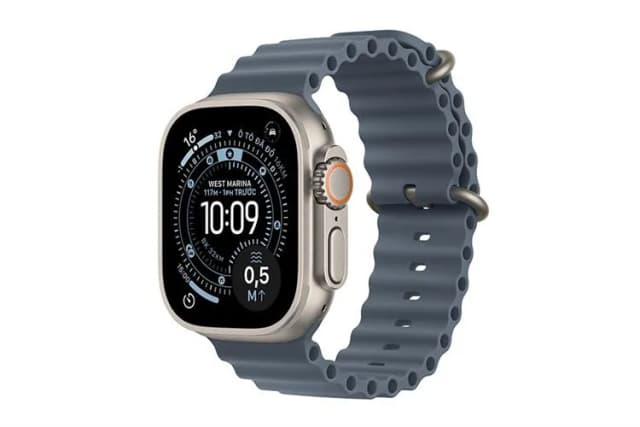 Apple Watch Ultra 3 GPS + Cellular 49mm viền Titanium dây Ocean - Ảnh 6