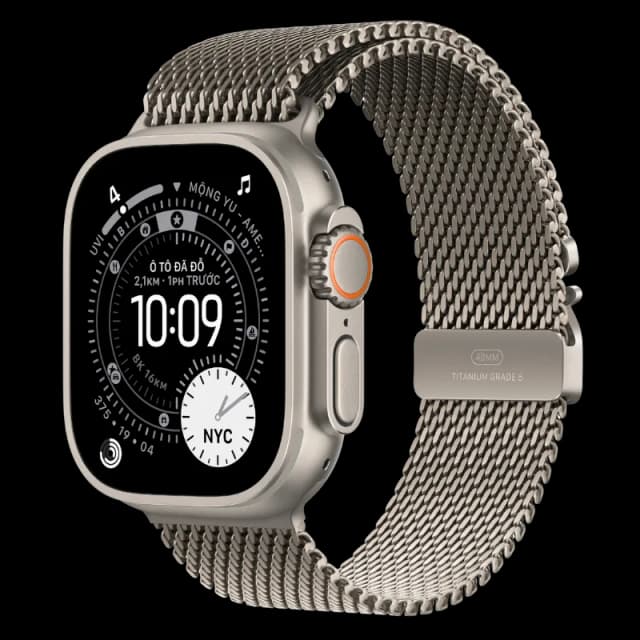 So sánh giá Apple Watch Ultra 3 GPS + Cellular 49mm viền Titanium dây Trail rẻ nhất? - Ảnh 7