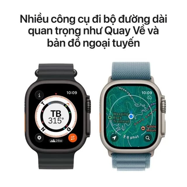 So sánh giá Apple Watch Ultra 3 GPS + Cellular 49mm viền Titanium dây Trail rẻ nhất? - Ảnh 8