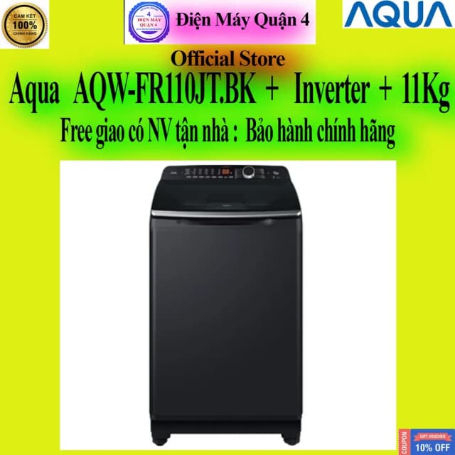 So sánh giá Máy giặt Aqua 11 kg AQW-FR110JT BK rẻ nhất? - Ảnh 9