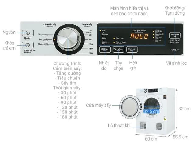 So sánh giá Máy sấy thông hơi Aqua 7 kg AQH-V700FW rẻ nhất? - Ảnh 13