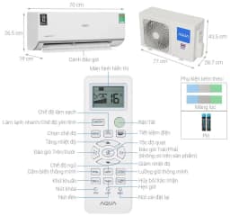Máy lạnh AQUA Inverter 1 HP AQA-RUV10RB2 - Giá rẻ nhất hôm nay - Ảnh 4