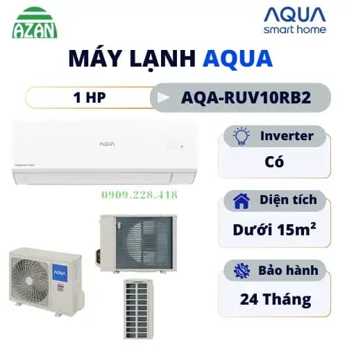 Máy lạnh AQUA Inverter 1 HP AQA-RUV10RB2 - Giá rẻ nhất hôm nay - Ảnh 10