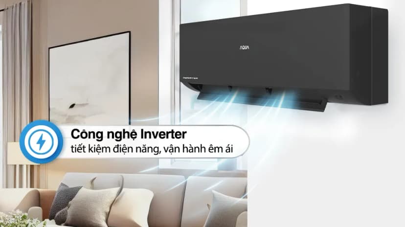 Máy lạnh Aqua Inverter 1 HP AQA-RUV10SAW - Giá rẻ nhất hôm nay - Ảnh 17