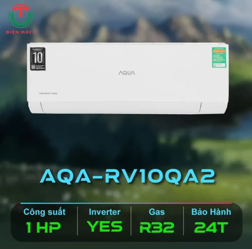 Máy lạnh AQUA Inverter 1 HP AQA-RV10QA2 - Giá rẻ nhất hôm nay - Ảnh 6