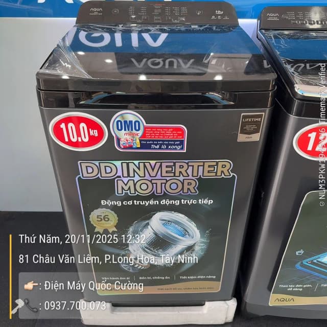 So sánh giá Máy giặt Aqua Inverter 10 kg AQW-DR100JT BK rẻ nhất? - Ảnh 17