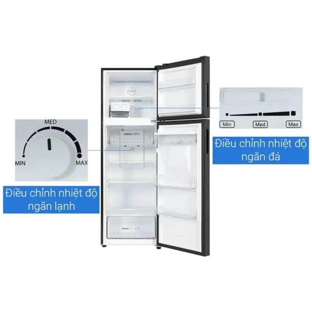 So sánh giá Tủ lạnh Aqua Inverter 279 lít AQR-T300FA(WFB) rẻ nhất? - Ảnh 16