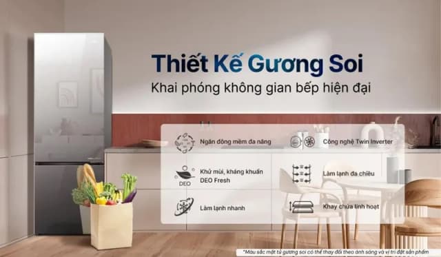 So sánh giá Tủ lạnh Aqua Inverter 292 lít AQR-B350MA(GM) rẻ nhất? - Ảnh 17