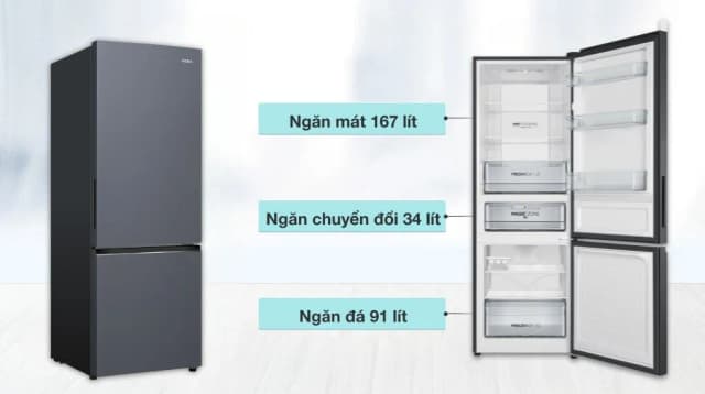 So sánh giá Tủ lạnh Aqua Inverter 292 lít AQR-B360MA(SLB) rẻ nhất? - Ảnh 4