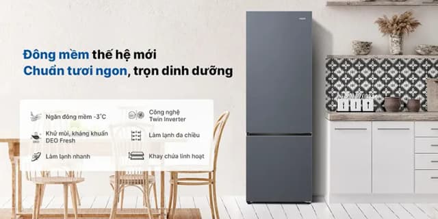 So sánh giá Tủ lạnh Aqua Inverter 292 lít AQR-B360MA(SLB) rẻ nhất? - Ảnh 9