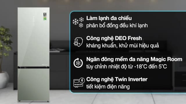 So sánh giá Tủ lạnh Aqua Inverter 324 lít AQR-B380MA(GM) rẻ nhất? - Ảnh 6