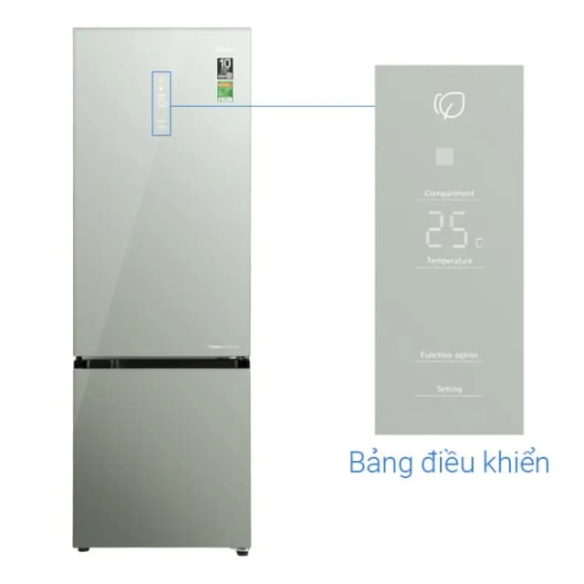 So sánh giá Tủ lạnh Aqua Inverter 324 lít AQR-B380MA(GM) rẻ nhất? - Ảnh 9