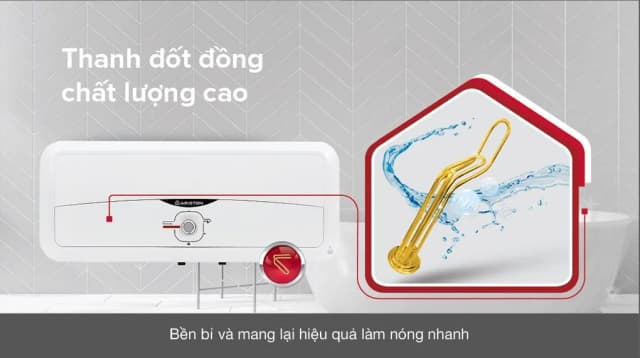 So sánh giá Máy nước nóng gián tiếp Ariston 20 lít 2500W SL2 20 R 2.5FE - MT rẻ nhất? - Ảnh 3