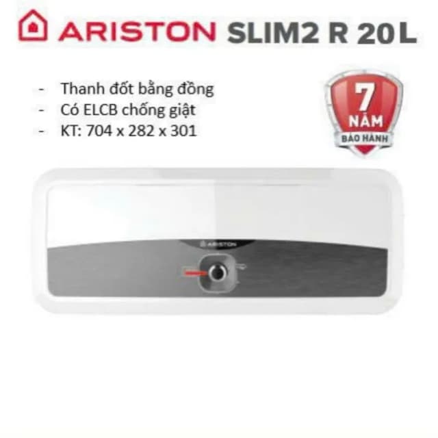 So sánh giá Máy nước nóng gián tiếp Ariston 20 lít 2500W SL2 20 R 2.5FE - MT rẻ nhất? - Ảnh 6