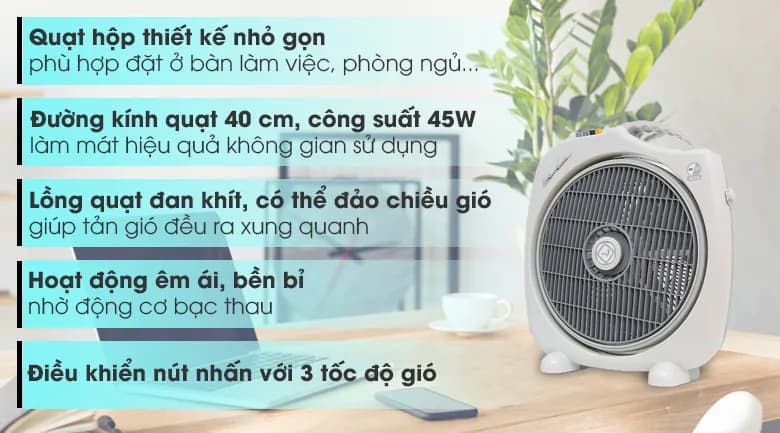 So sánh giá Quạt hộp Asia 3 cánh F16001 45W - Tìm sản phẩm giá rẻ nhất - Ảnh 14