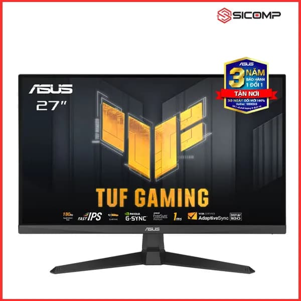 So sánh giá Màn hình Gaming Asus TUF VG279Q3R (27 inch, Full HD, Fast IPS, 180Hz, 1ms) rẻ nhất? - Ảnh 7