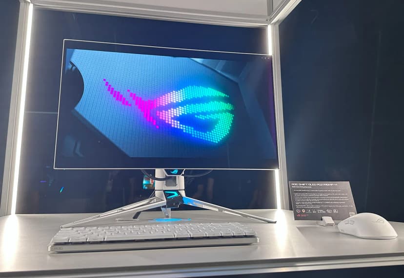 Màn hình Gaming Asus ROG Swift PG27AQWP-W (26.5 inch, QHD, WOLED, 720Hz, 0.02ms) - Giá rẻ nhất hôm nay - Ảnh 12