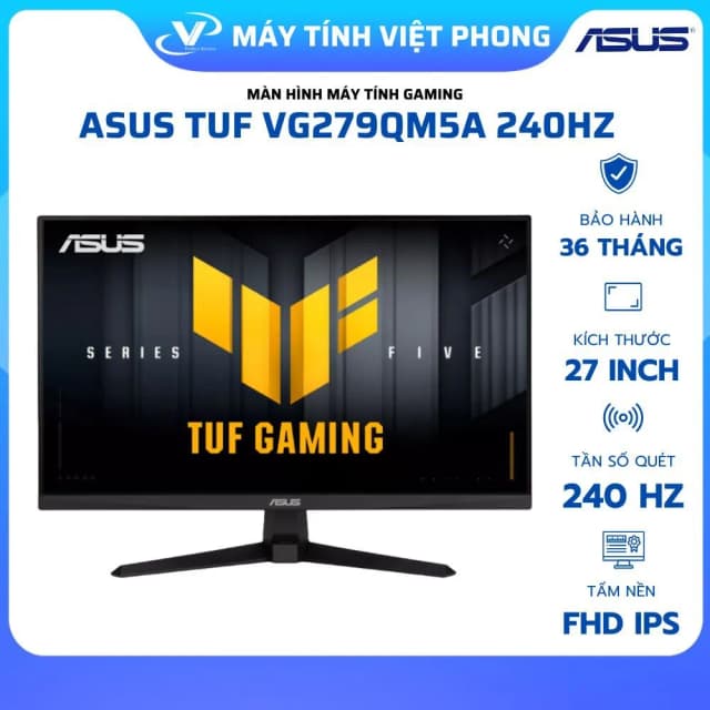 So sánh giá Màn hình Gaming Asus TUF VG279QM5A 27 inch FHD/IPS/240Hz/0.3ms rẻ nhất? - Ảnh 12