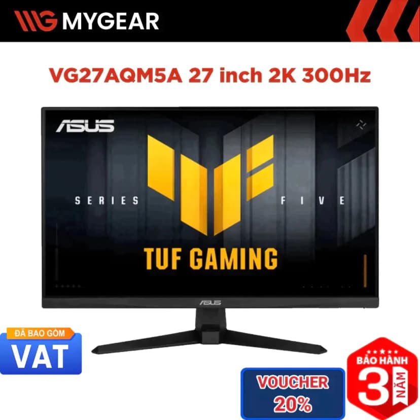 Màn hình Gaming Asus TUF VG27AQM5A (27 inch, QHD, Fast IPS, 300Hz, 1ms) - Giá rẻ nhất hôm nay - Ảnh 10