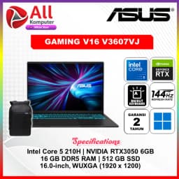 Laptop Asus Gaming V16 V3607VJ - RP071W (Core 5 210H, 16GB, 512GB, RTX 3050 6GB, WUXGA 144Hz, Win11) - Giá rẻ nhất hôm nay - Ảnh 5