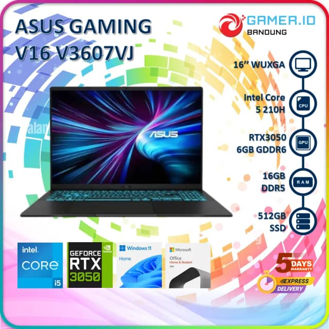 Top 1 so sánh giá Laptop Asus Gaming V16 V3607VJ - RP071W (Core 5 210H, 16GB, 512GB, RTX 3050 6GB, WUXGA 144Hz, Win11) - Tìm sản phẩm giá rẻ nhất - Ảnh 6