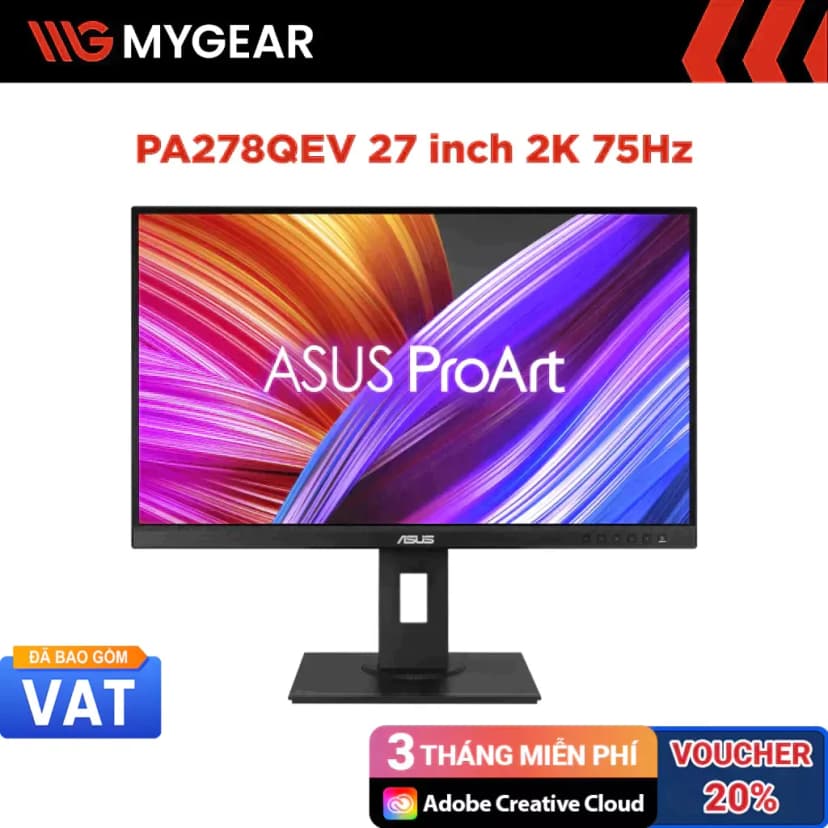 So sánh giá Màn hình Asus ProArt PA278QEV (27 inch, 2K, IPS, 75Hz, 5ms) - Tìm sản phẩm giá rẻ nhất - Ảnh 2